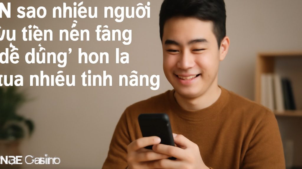 Minh họa: Vì sao nhiều người ưu tiên nền tảng “dễ dùng” hơn là quá nhiều tính năng